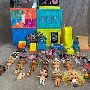 LOL house, Furniture, Dolls and Accessories Lot.